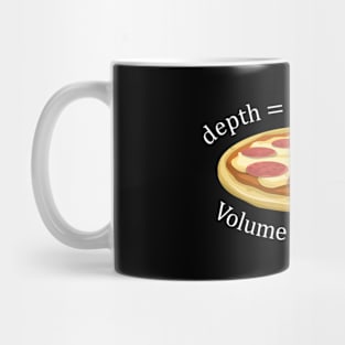 Volume Of Pizza - Math Mug